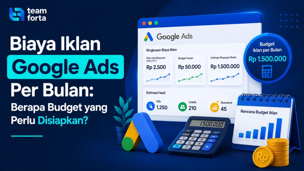 Team Forta - Biaya Iklan Google Ads Per Bulan