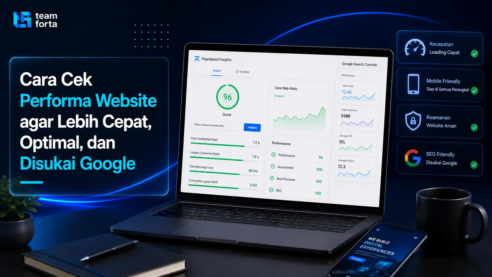 Team Forta - Cara Cek Performa Website