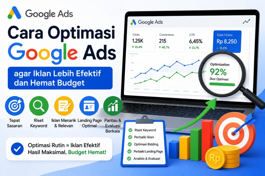 Team Forta - Cara Optimasi Google Ads
