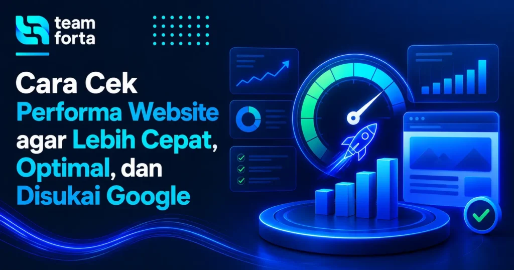 Team Forta - Cek Performa Website agar Lebih Cepat