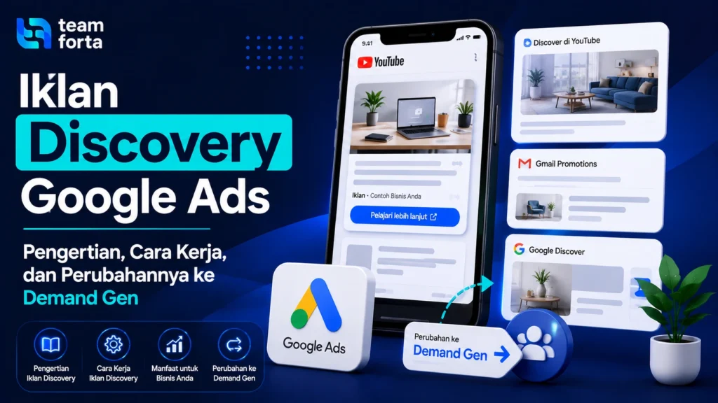 Team Forta - Iklan Discovery Google Ads