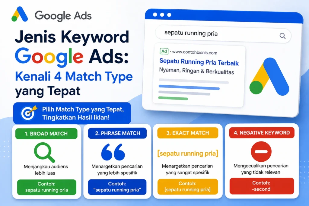 Team Forta - Jenis Keyword Google Ads