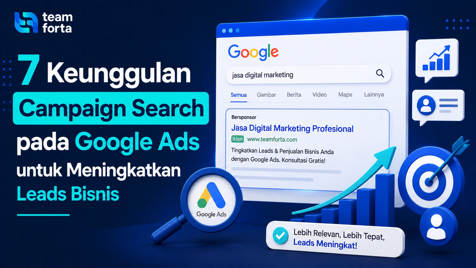 Team Forta - Keunggulan Campaign Search pada Google Ads
