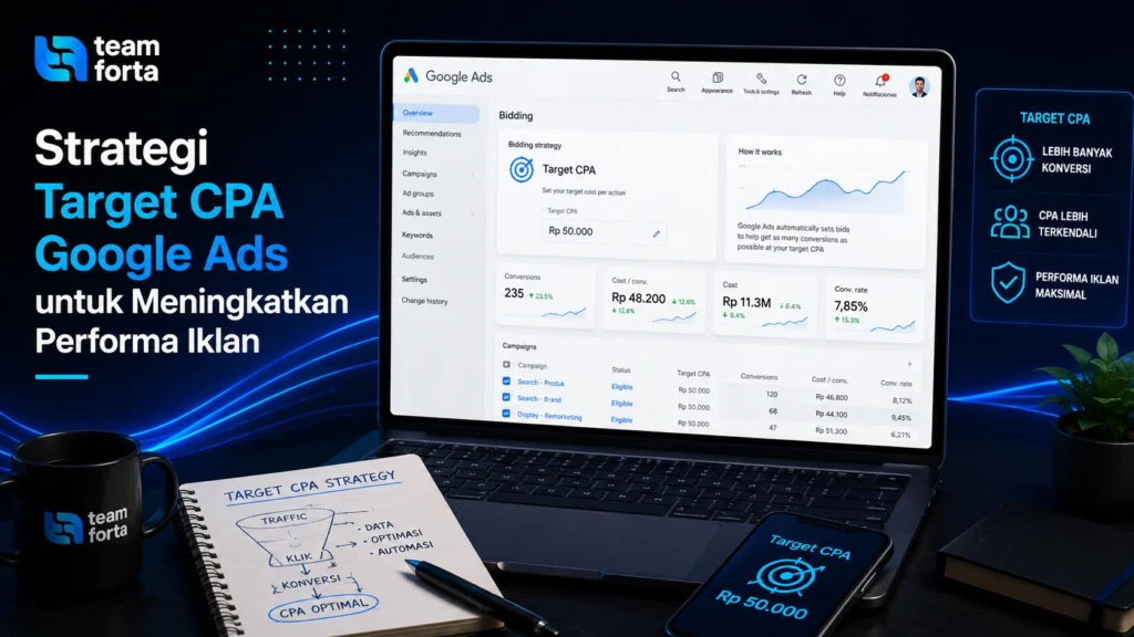 Team Forta - Target cpa google ads