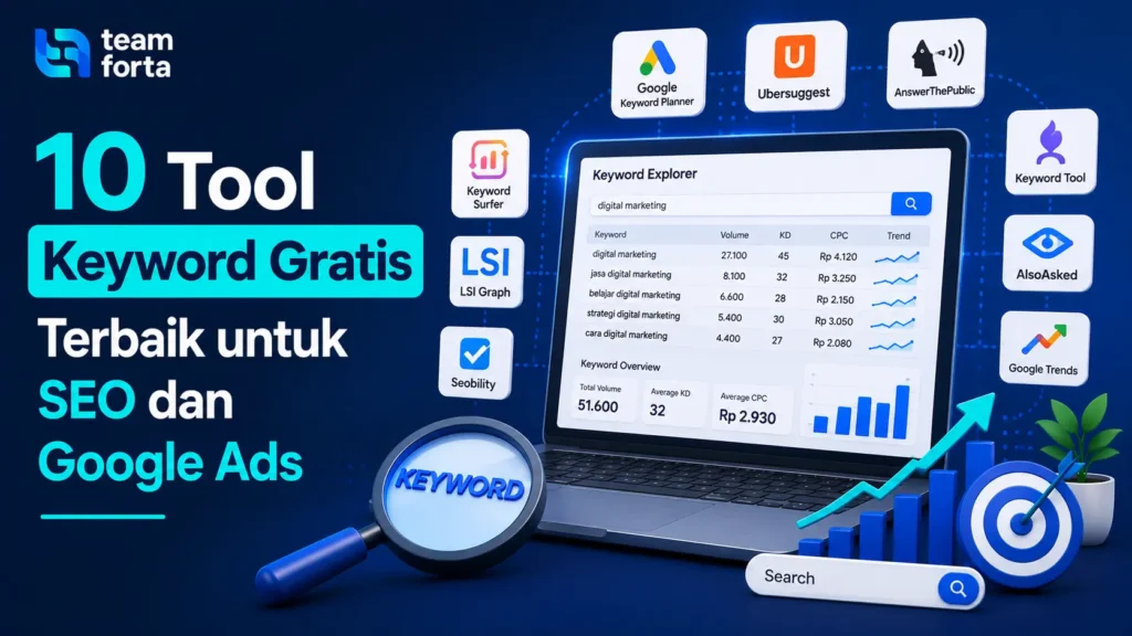 Team Forta - Tool keyword gratis