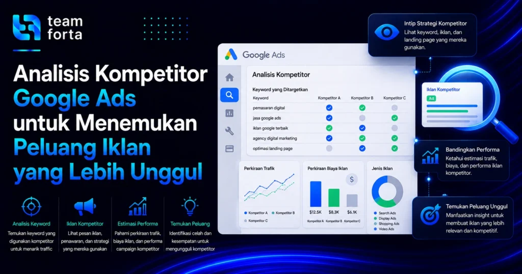 Team Forta - Analisis Kompetitor Google Ads