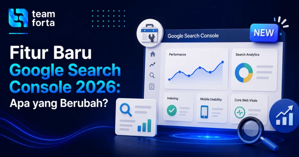 Team Forta - Fitur baru google search console