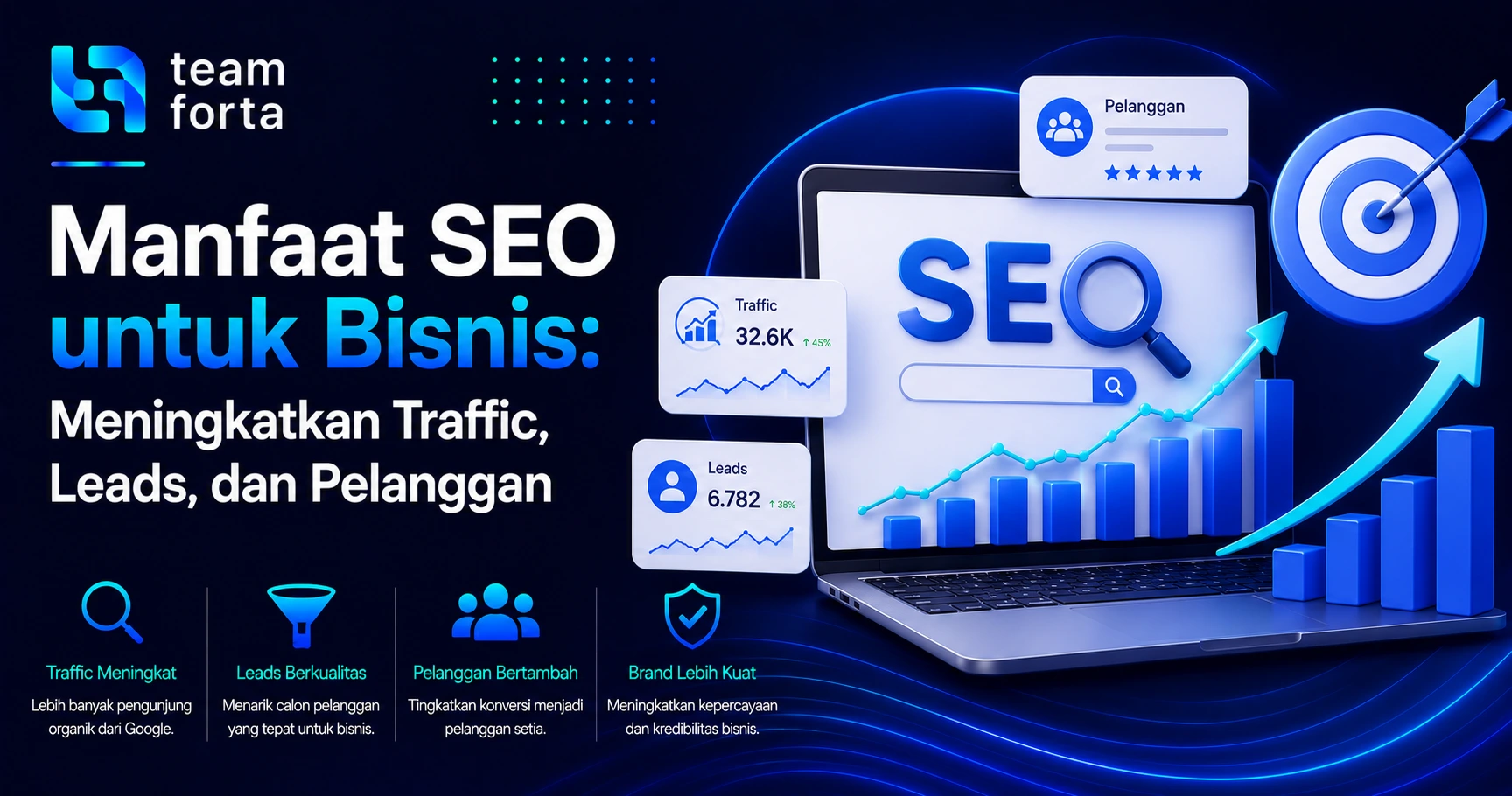 Team Forta - Manfaat SEO untuk bisnis