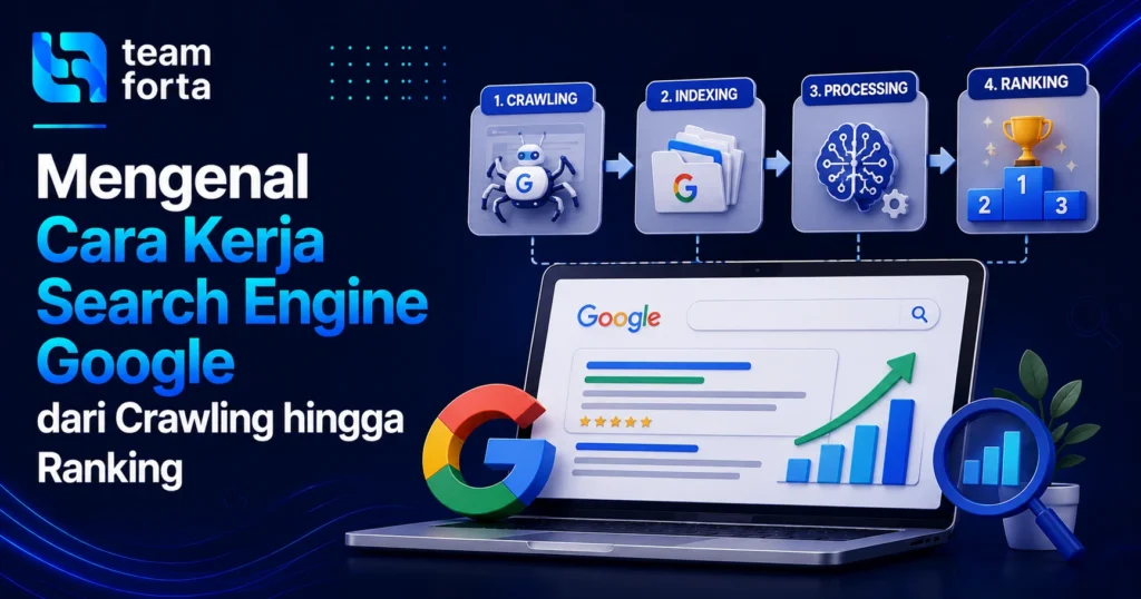 Team Forta - cara kerja search engine google