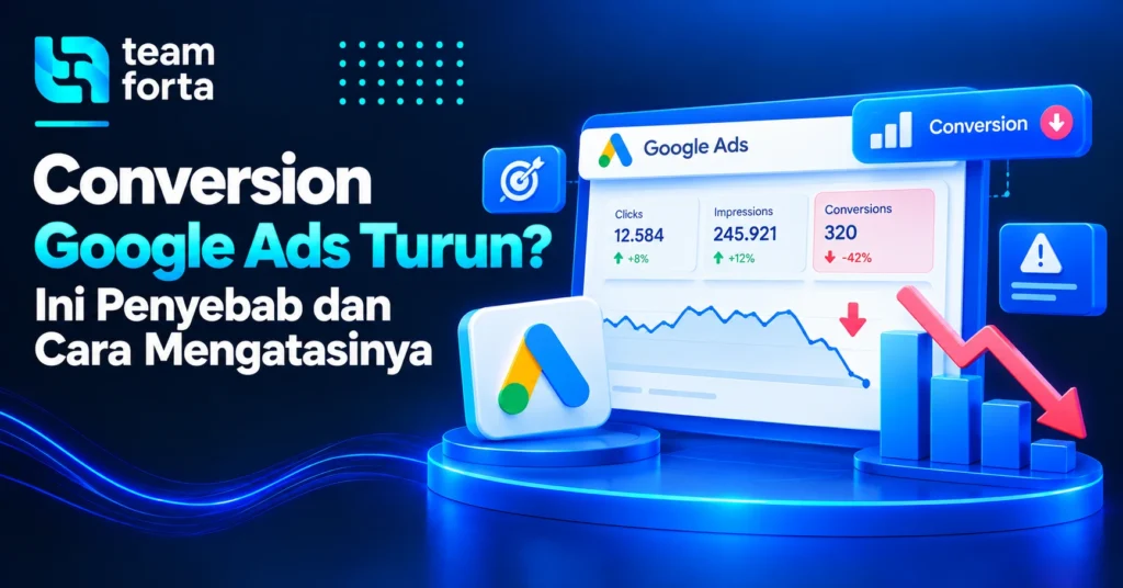 Team Forta - Conversion Google Ads Turun