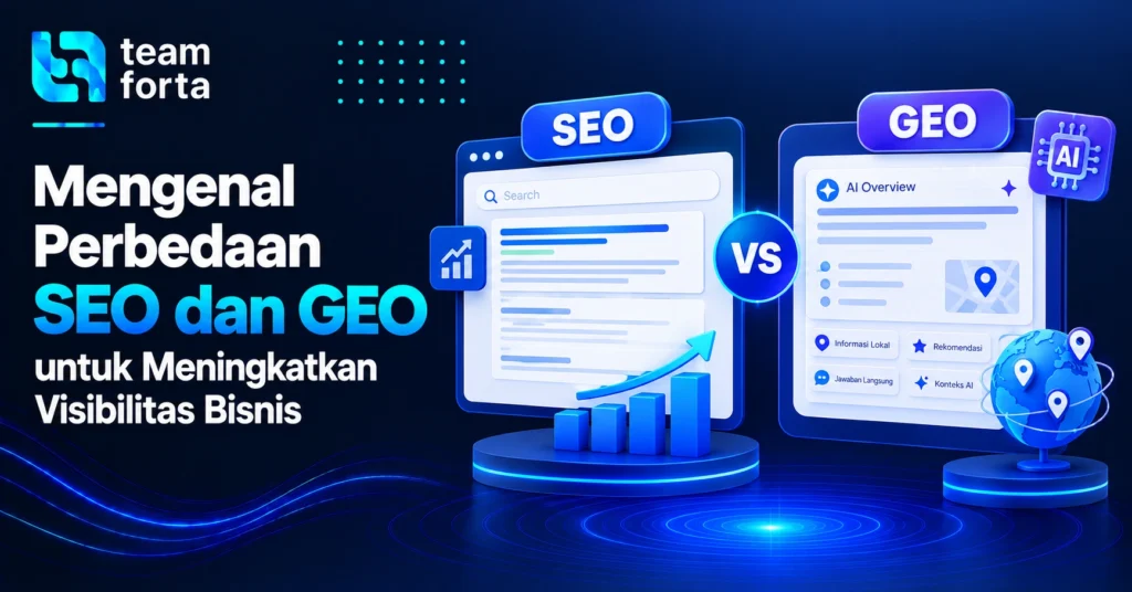 Team Forta - Perbedaan SEO dan GEO