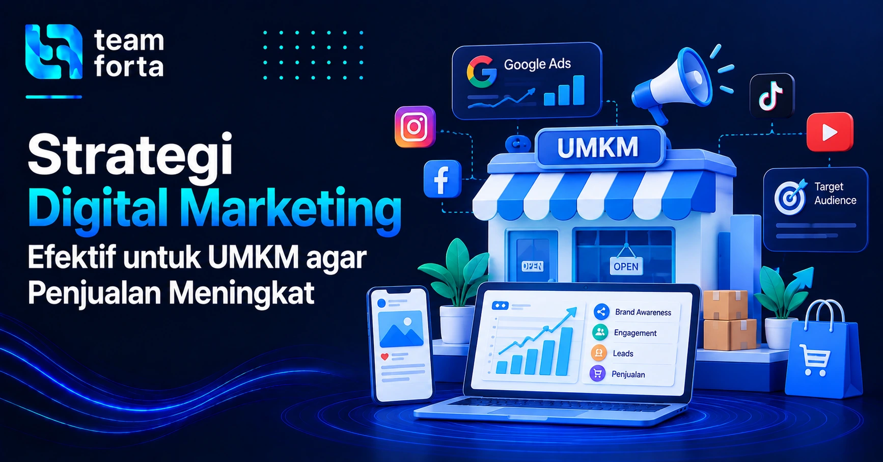 Team Forta - Strategi Digital Marketing Efektif untuk UMKM