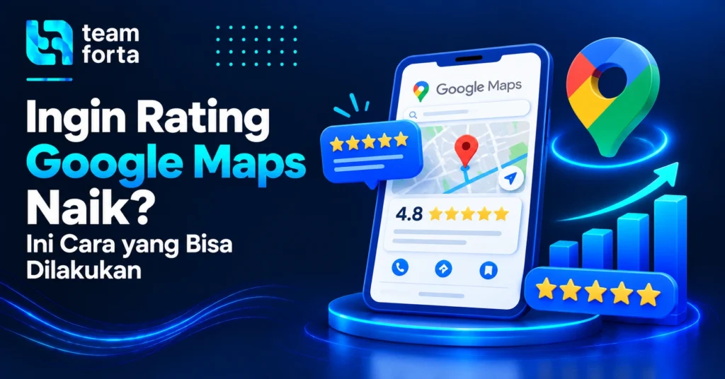 Team Forta - cara meningkatkan rating di google maps