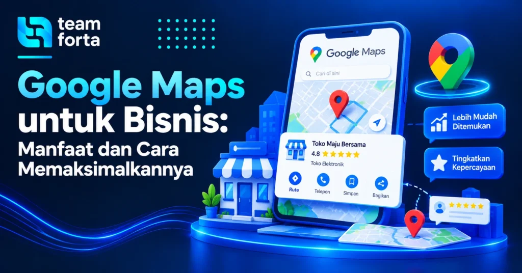 Team Forta - manfaat Google Maps untuk bisnis